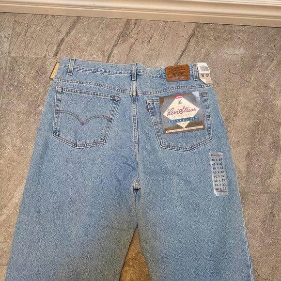 Vintage Levi's 540 Brown Tab Relaxed Fit Jeans Wrinkle Free USA Made Sz 40/32 - Picture 1 of 13